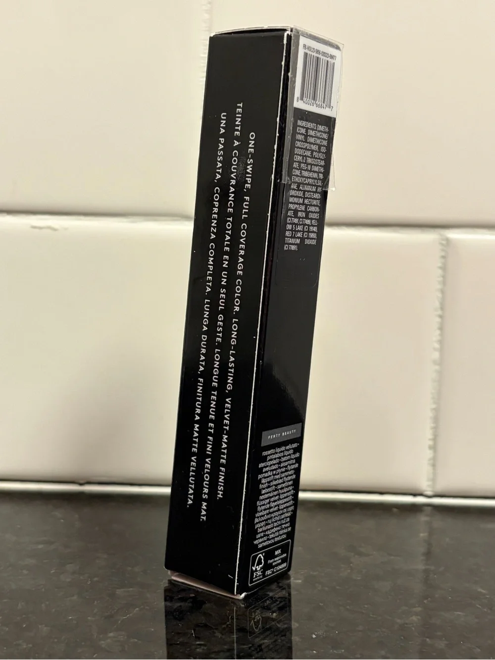 Fenty Beauty Fenty Icon Velvet Liquid Lipstick Shade: 07 Fashion Fiend - New